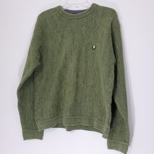 Vintage Chaps Ralph Lauren Green Cotton Shirt